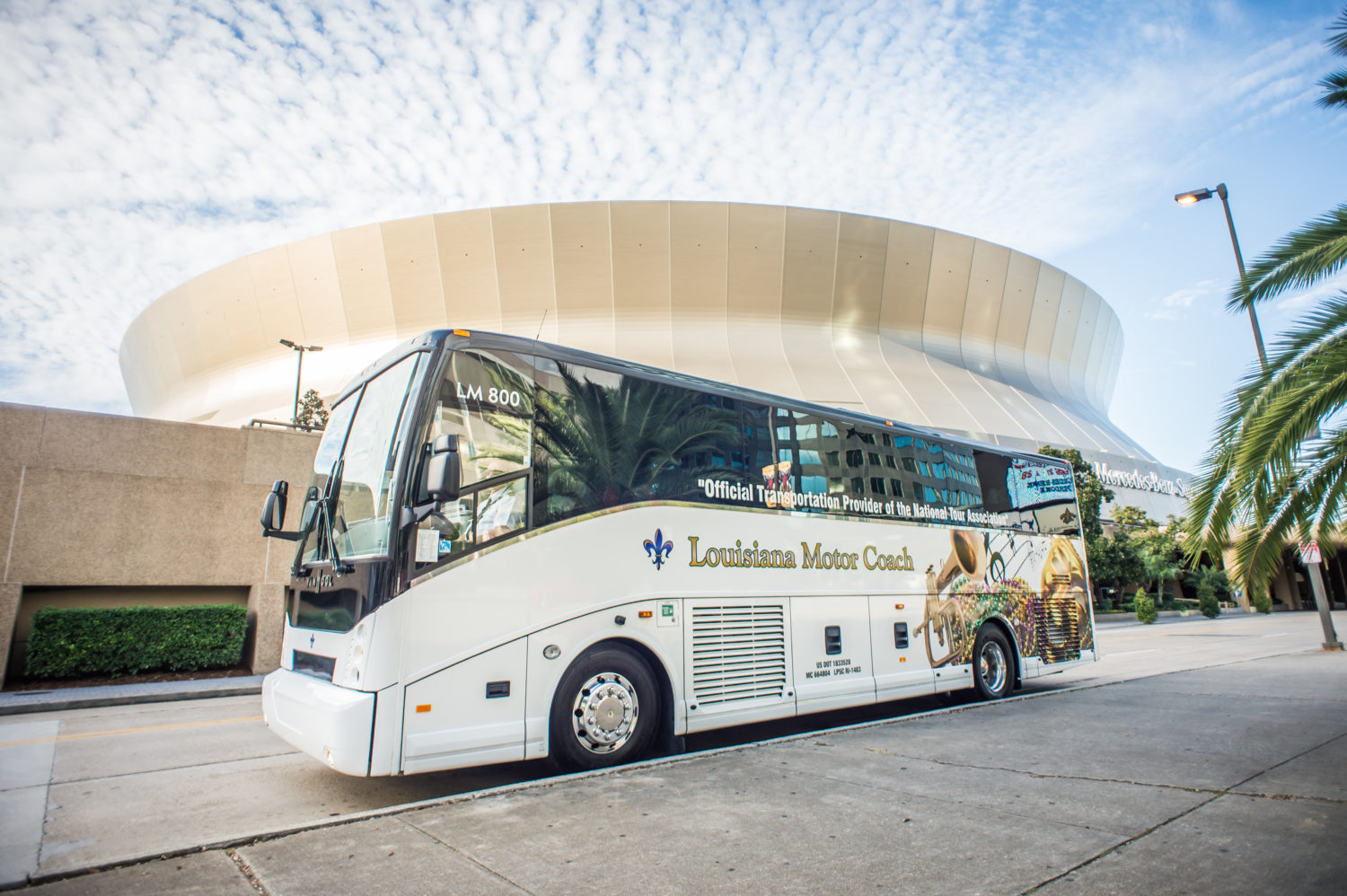 StateoftheArt Motor Coach Fleet Louisiana Motor Coach