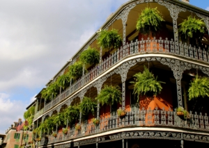 corner building in the french quarter